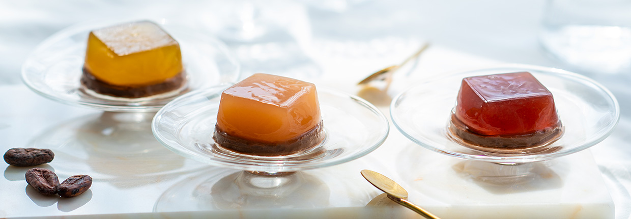 Mousse au chocolat et fruits