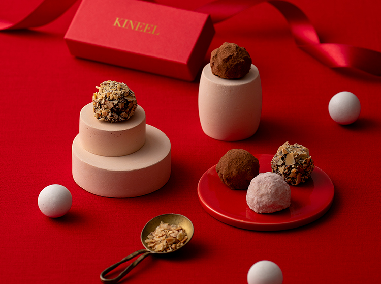 トリュフ3種（ノワール・ベリーホワイト・ナッツキャラメル）