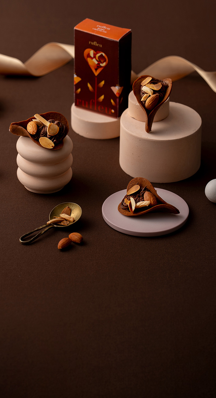 ルフルとはお花のようなラングドシャスイーツ