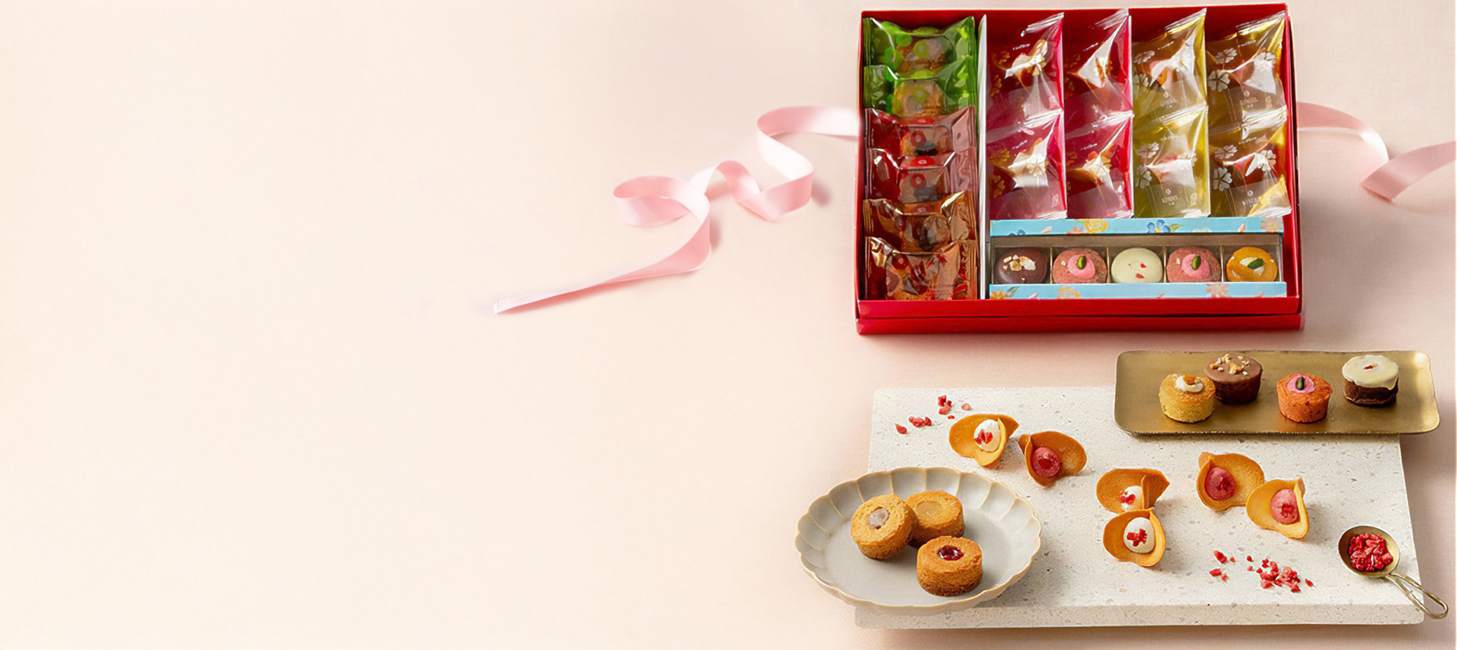 ルフルとはお花のようなラングドシャスイーツ