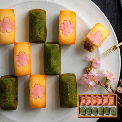 anフィナンシェ（プレーン・抹茶）12個入（桜）