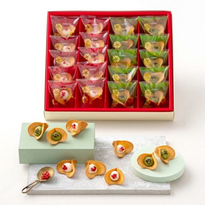 ルフル20個入(バニラ・抹茶)各10個入
